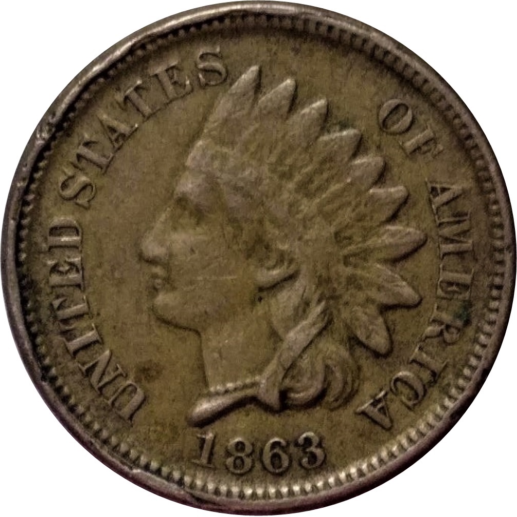 1863-Indian-Head-Cent-#3